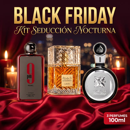 Black Friday kit perfumes árabes