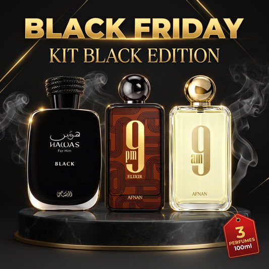 Black Friday kit perfumes árabes