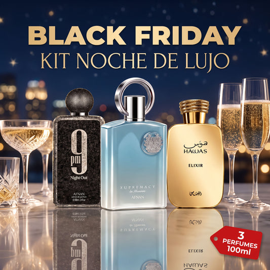 Black Friday kit perfumes árabes