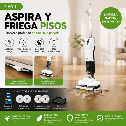 BISSELL | Aspiradora Inalámbrica 2 en 1 - Superligera y Portátil