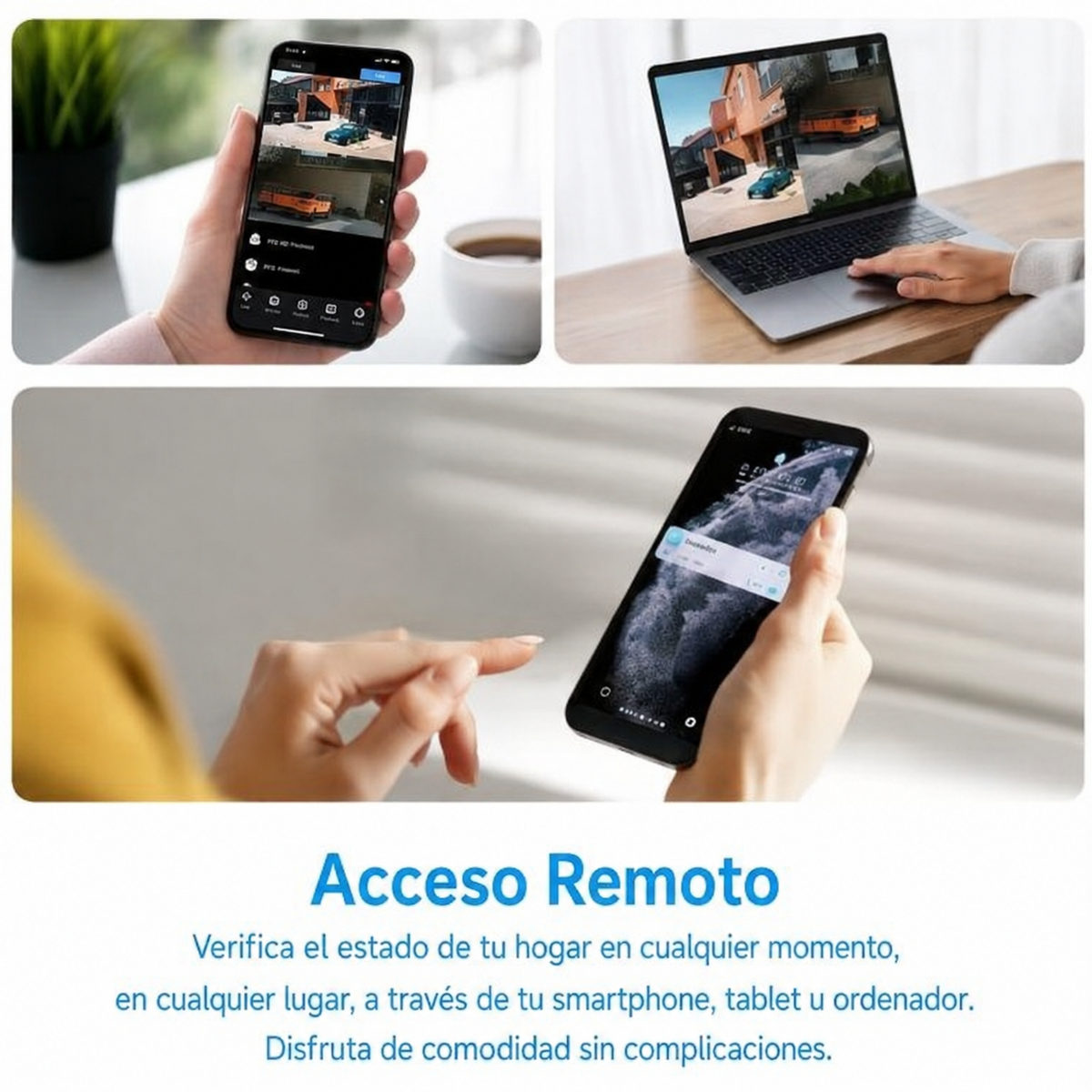 Cámara de Seguridad Panorámica | AOC Vigilancia sin WiFi