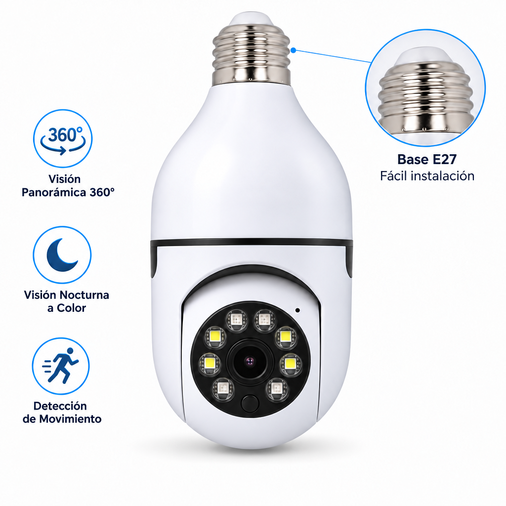 Cámara de Seguridad Panoramica