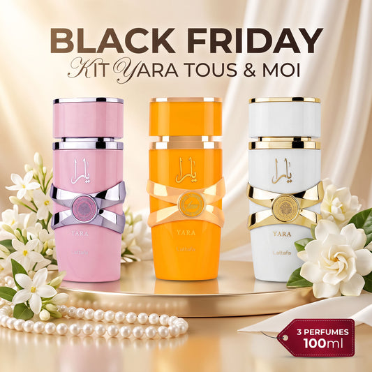 Black Friday kit perfumes árabes