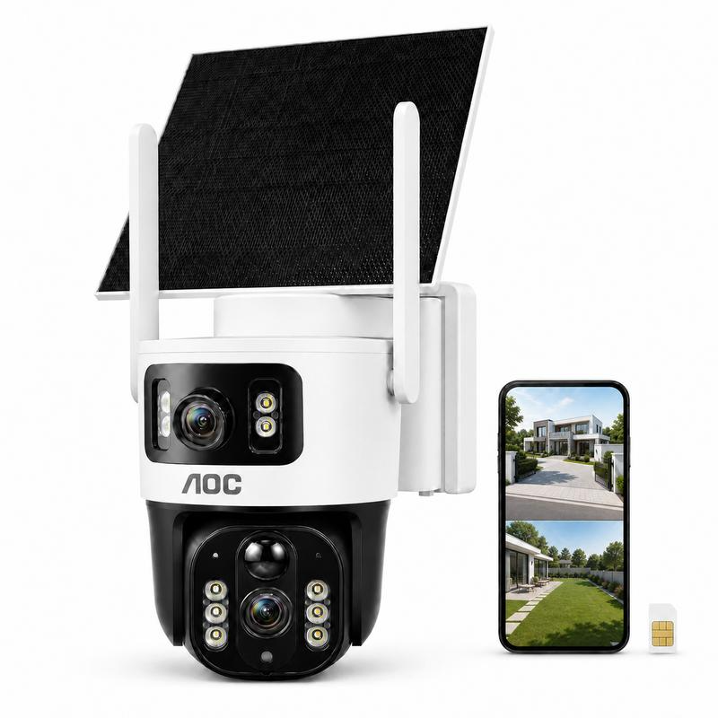 Cámara de Seguridad Panorámica | AOC Vigilancia sin WiFi