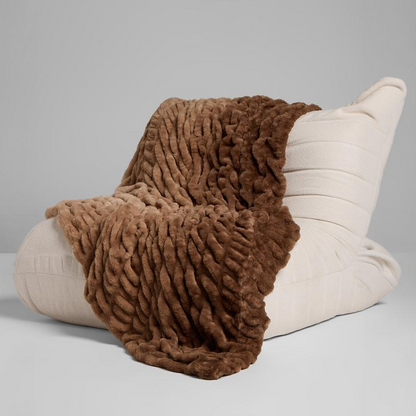 Manta Sherpa Ultrasuave y Esponjosa para Sofá o Cama | Máximo Confort